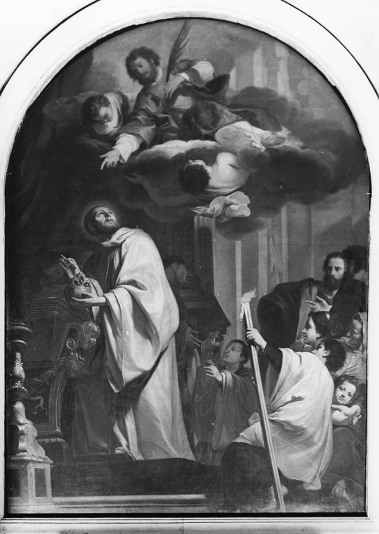 Miracolo di San Bernardo (pala d'altare) - ambito romano (sec. XVIII)